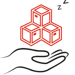 Pictogramme stocks dormant.